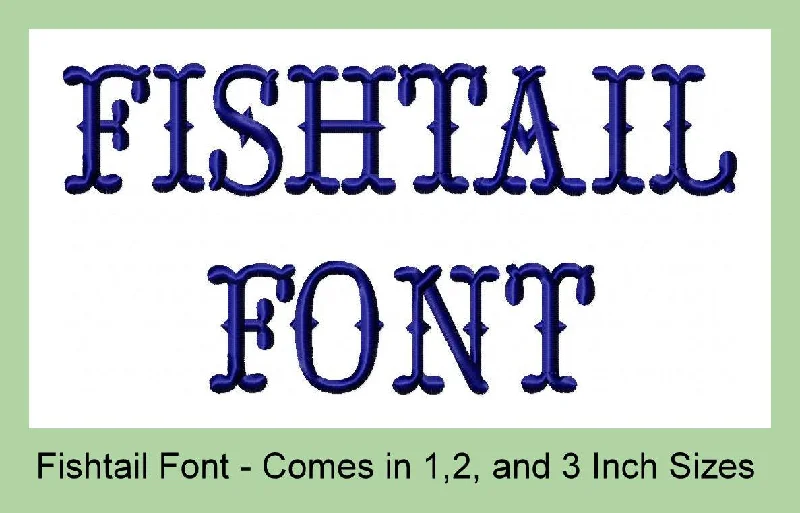 Fishtail Font