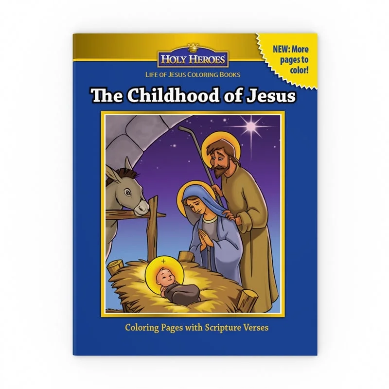 The Childhood of Jesus Coloring Book