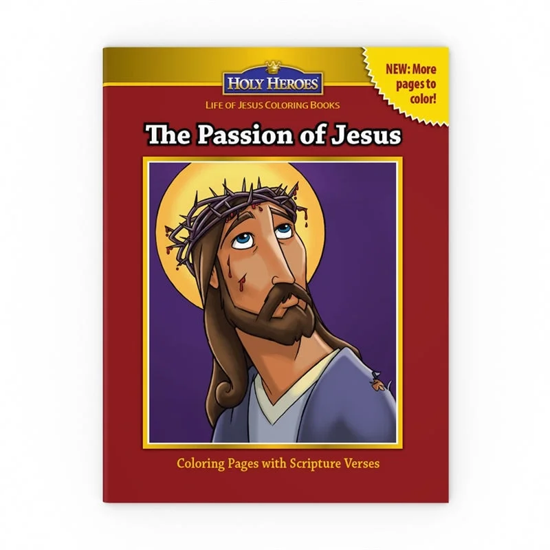 The Passion of Jesus Coloring Book