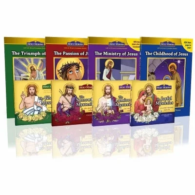 Holy Rosary Complete CD and Coloring Book Set