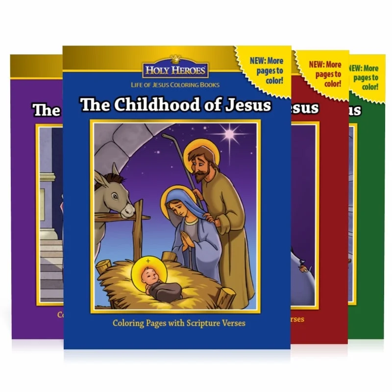 Life of Jesus Complete Coloring Pack