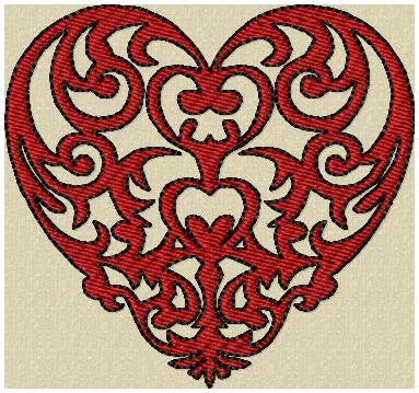 Damask Heart