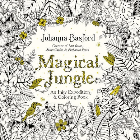 Magical Jungle Coloring Book