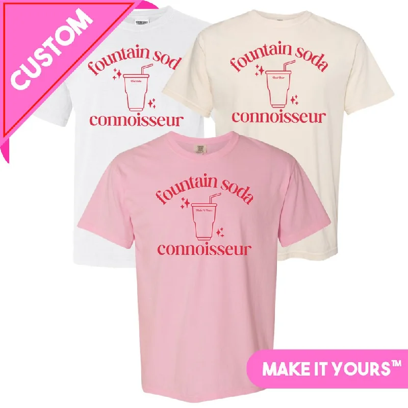 Make It Yours™ 'Fountain Soda Connoisseur' T-Shirt