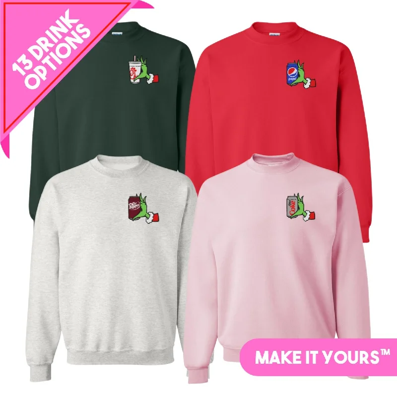 Make It Yours™ Holiday Drinks Crewneck Sweatshirt