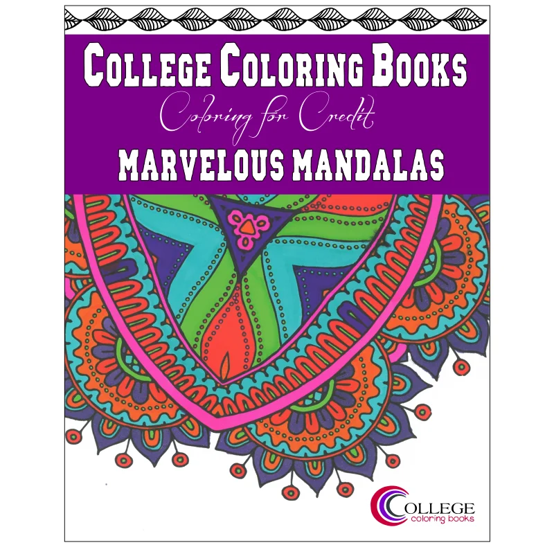 Marvelous Mandalas Adult Coloring Book