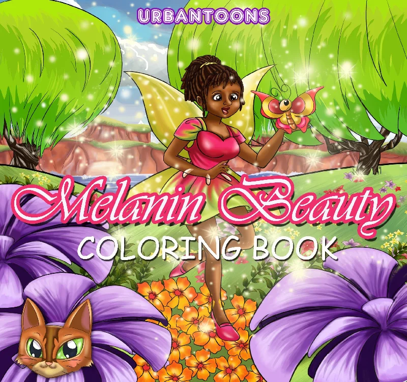 Melanin Beauty Coloring Book NEW ARRIVAL