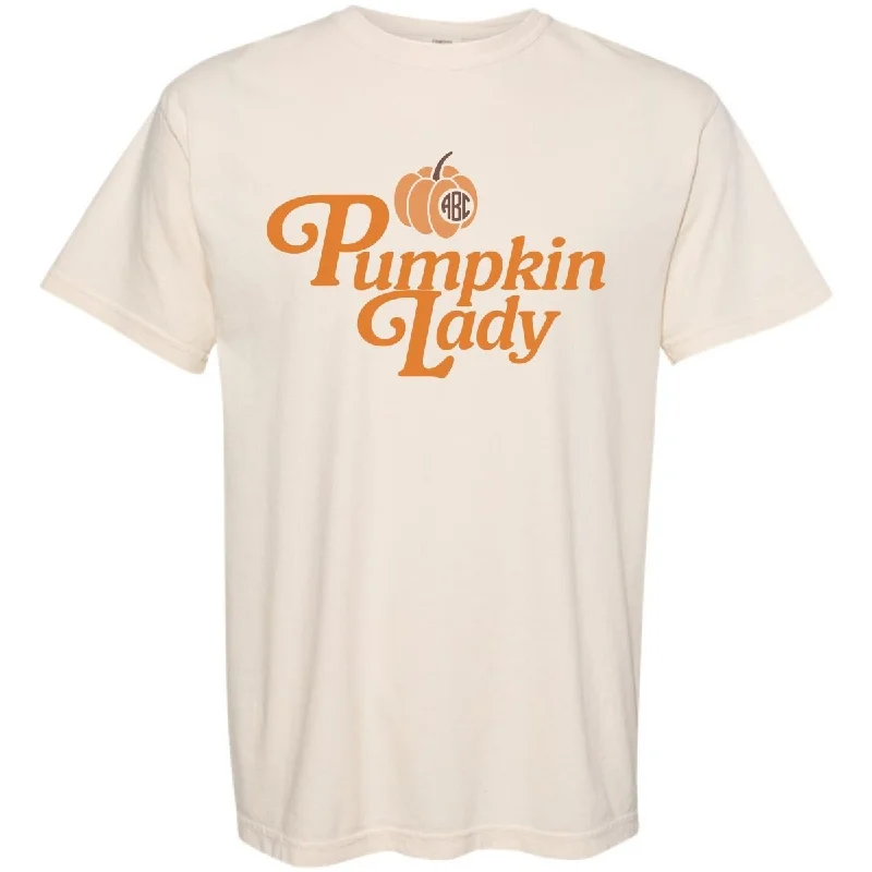 Monogramed 'Pumpkin Lady' T-Shirt