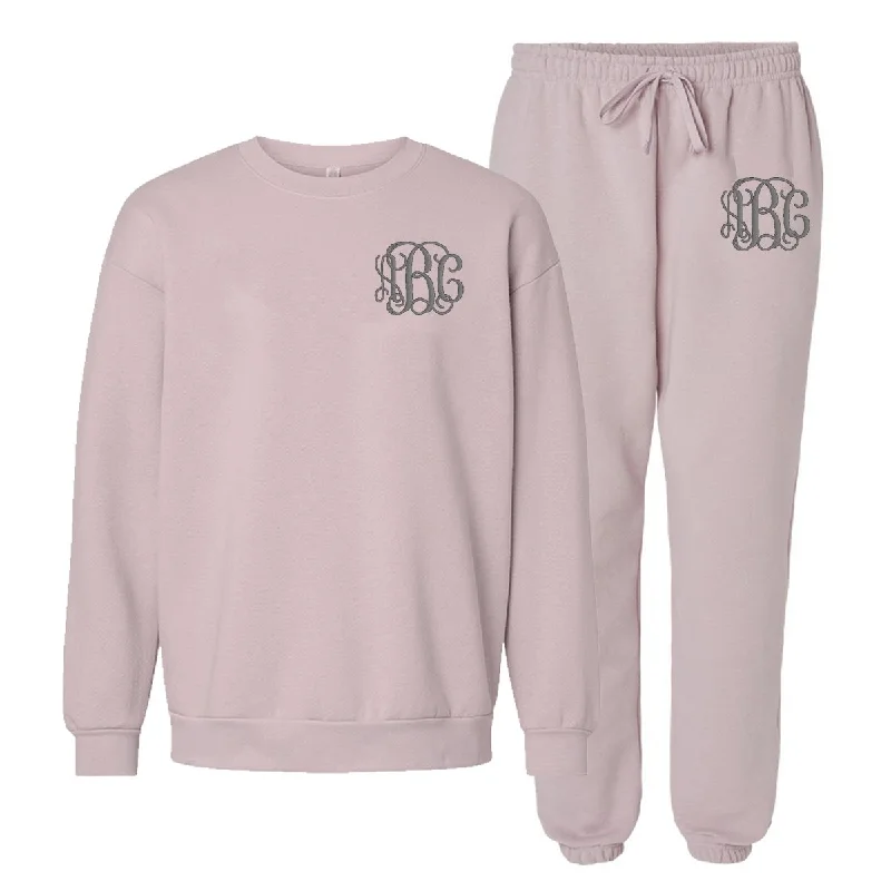 Monogrammed American Apparel Crewneck Set