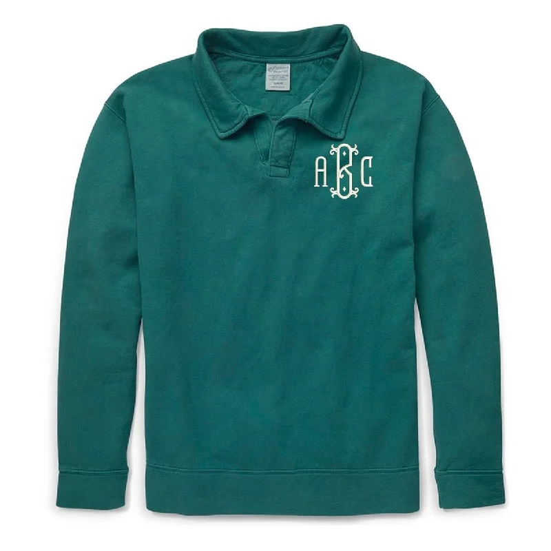 Monogrammed Coastal Pullover