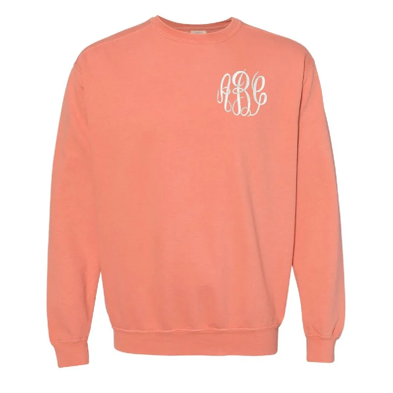 Monogrammed Comfort Colors Sweatshirt