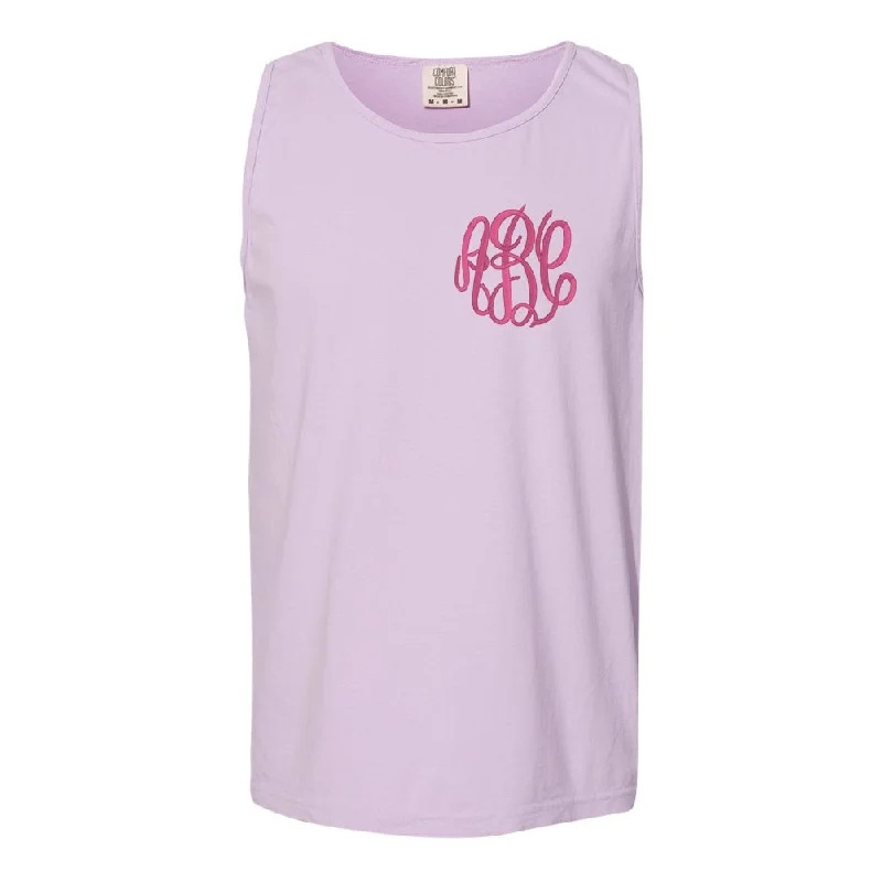 Monogrammed Comfort Colors Tank