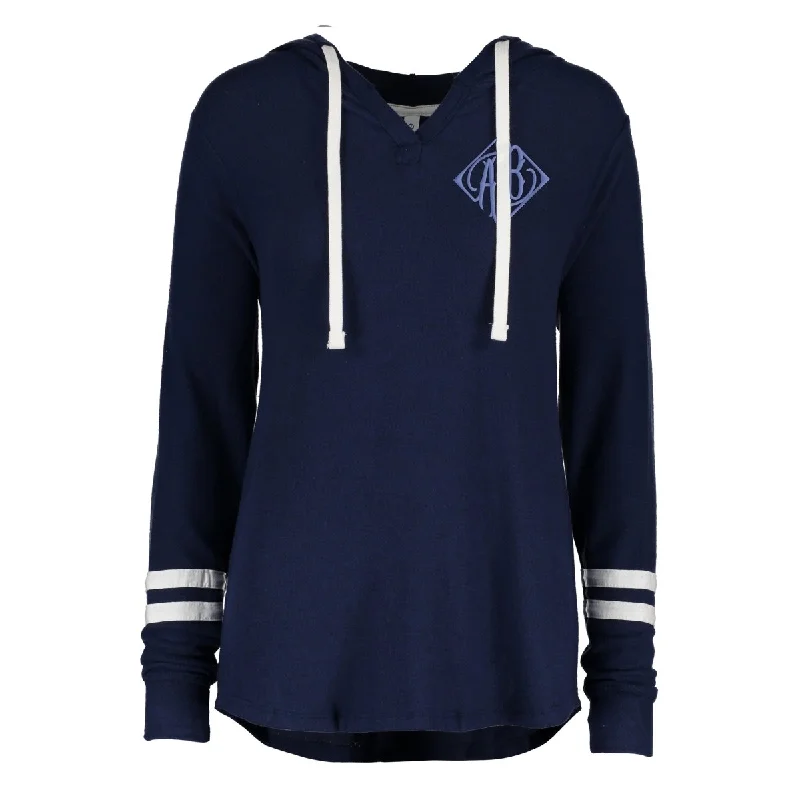 Monogrammed Hacci Hoodie