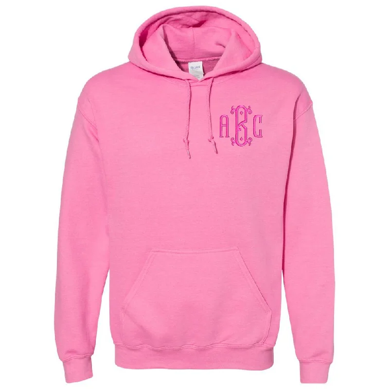 Monogrammed Hooded Sweatshirt