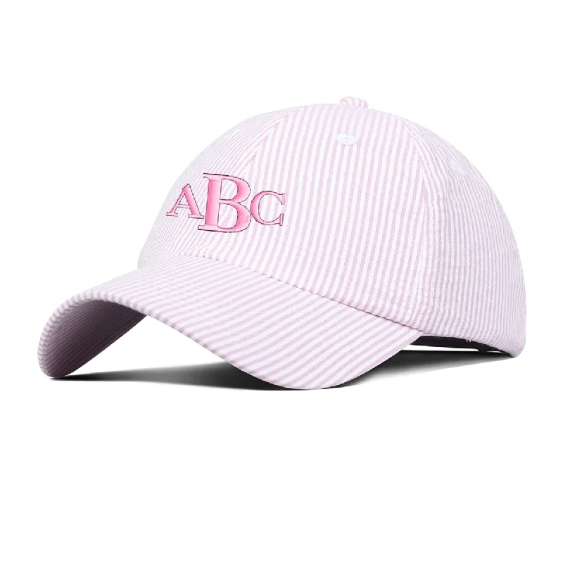 Monogrammed Seersucker Hat