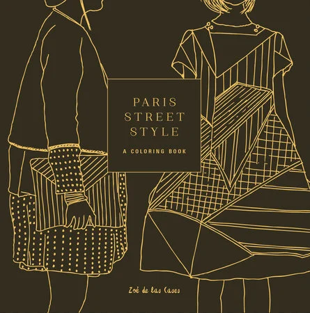 Paris Street Style Coloring Book