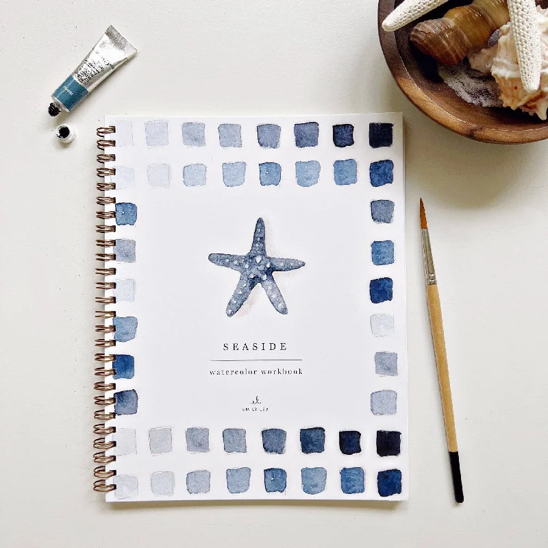 Seaside Watercolor Workbook