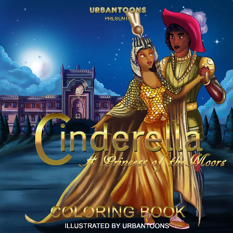 Urbantoons Cinderella Activity COLORING BOOK