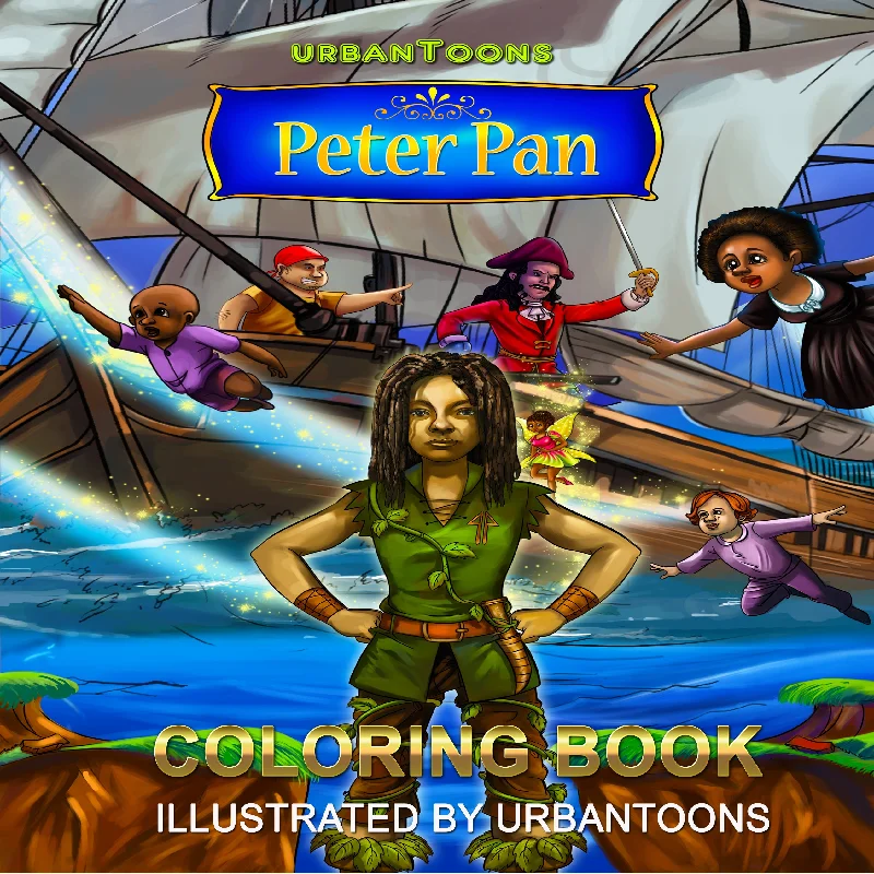 Urbantoons Peter Pan COLORING BOOK