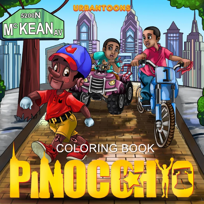 Urbantoons Pinocchio COLORING BOOK